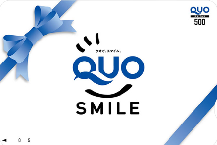 QUOカード QUO SMILE