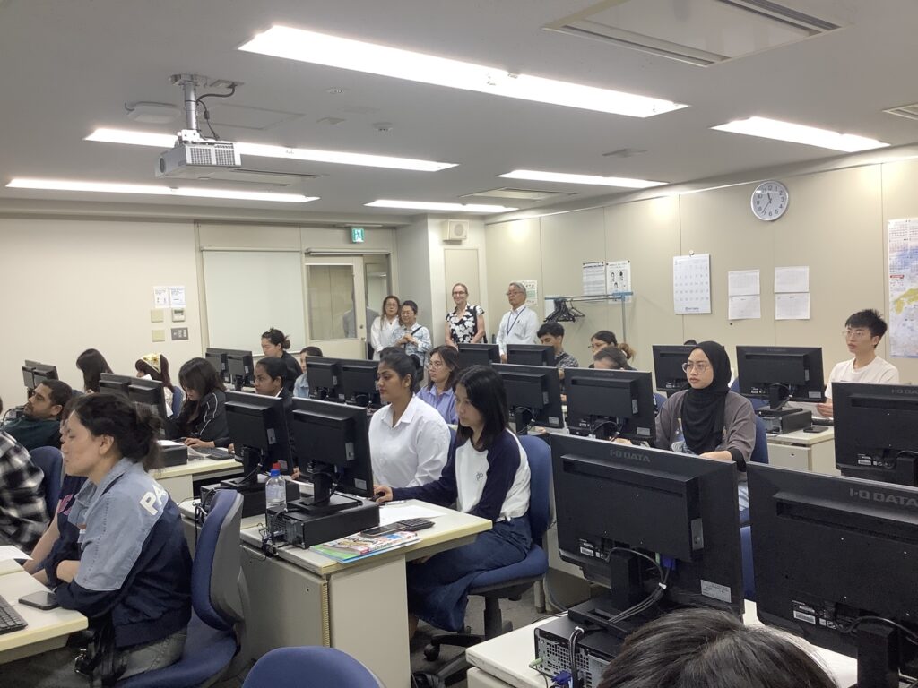 PC授業見学